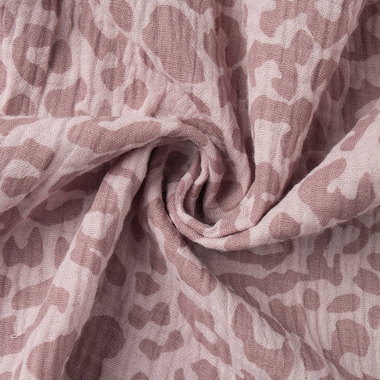Pink Leopard Print Kimono Robe: Cozy & Stylish Loungewear